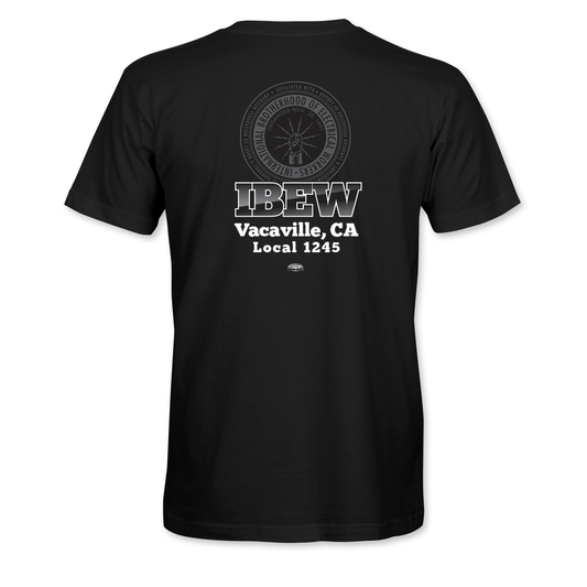 Black Kids' Short Sleeve T-Shirt