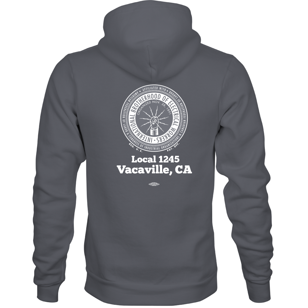 Charcoal Gray Pullover Hoodie