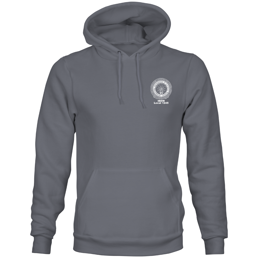 Charcoal Gray Pullover Hoodie