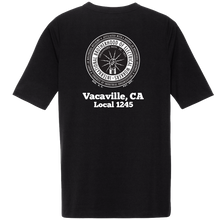 Load image into Gallery viewer, Black Short Sleeve Pocket T-Shirt