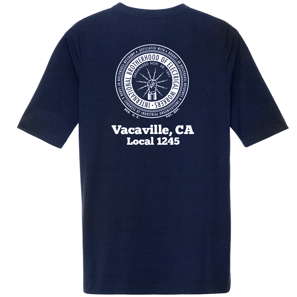Navy Short Sleeve Pocket T-Shirt