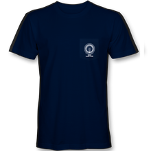 Load image into Gallery viewer, Navy Short Sleeve Pocket T-Shirt